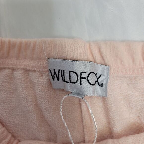 NEW Wildfox knox peach grapefruit stripe jogger sweatpants M‎ - Picture 6 of 10